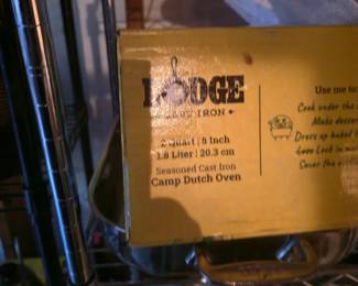 Lodge all new . Ans plenty of new / unused baking items
