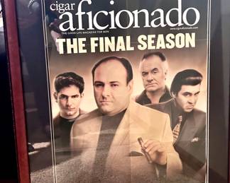 Sopranos Afficionsdo matted & framed 28.5x 35”
Poster $50