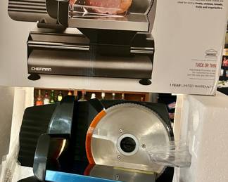 Chefman Diecast Electric Deli-Slicer $75