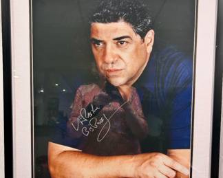 Sopranos Star Vincent Pastor 16”x 20 Photograph w/ COA $25