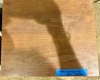 2 Klipsch H-WO 1970’s Speaker Set $1500
15.5”w x 13.25d x 21.5”h