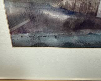 Watercolor by Edward Grant