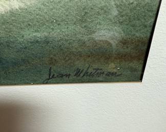 Watercolor by Jean Whitman
