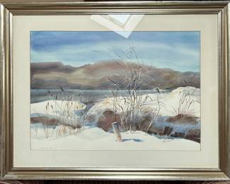Watercolor by Edward Grant