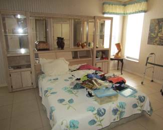 nice bedroom suite in master bedroom