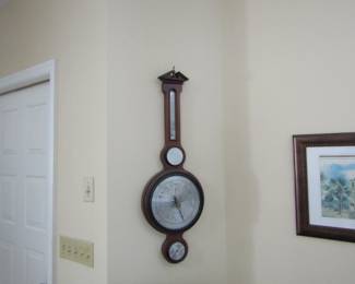 banjo shaped barometer