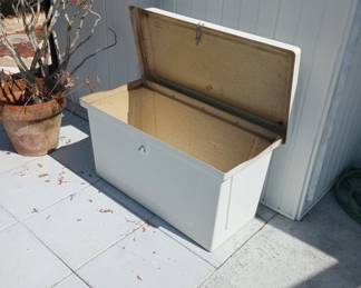 Boat box open