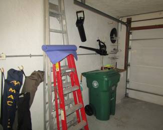 ladders, blowers