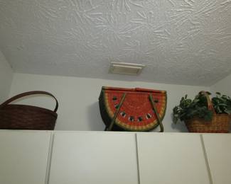 watermelon basket and other baskets