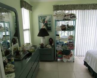 linens and bedroom suite