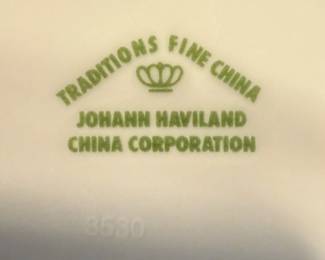 Johann Haviland China Cup and Saucer