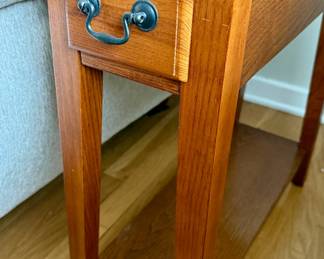 Wood End Table