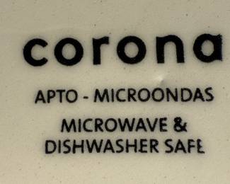 Corona Dish Set