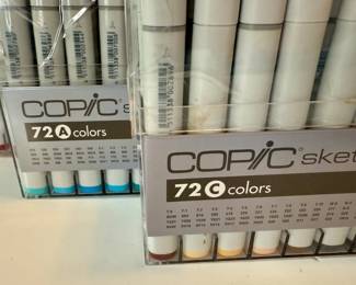 Copic Sketch Markers - 72 color set