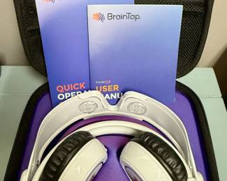 BrainTap - "cutting edge head set to assist with guided medication"