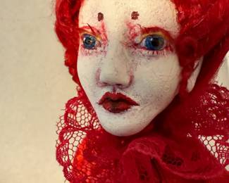 Dorote Zaukaite Dolls - The Red Queen of The Masquerade