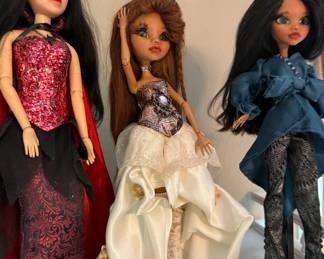 Rainbow High Doll - Monster High Doll - likely customized