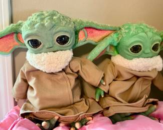 Handmade silicone baby alien dolls