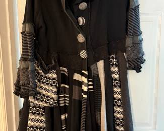 Handmade Boho Knit Patchwork Dress