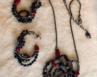 Necklace and Earrings