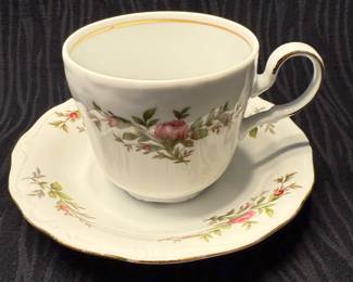 Johann Haviland China Cup and Saucer