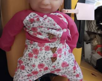 Realistic silicone doll