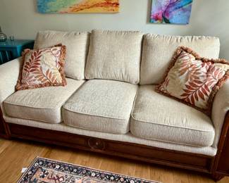 Cindy Crawford Home Key West Palms - Sleeper Sofa