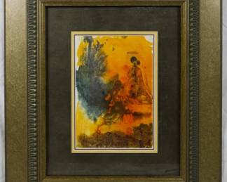1525 - Salvador Dali Lust Giclee 24.5x21