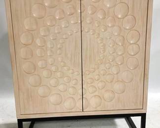 4349 - Mid Century Inspired Low Open Etagere 36 x 47 x 15