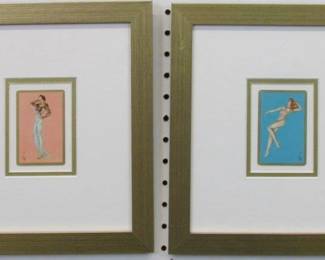9073 - 1941 PIN UP GIRLS BY ALBERTO VARGAS 10.5 X 11.75