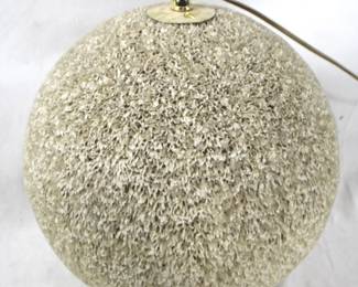 7242 - Vintage Mid-Century Acrylic Ball Swag Light 12" round You are buying a used as-is electric/electronic item. We do not guarantee all components are present, and if it is not expressly stated, it is untested.