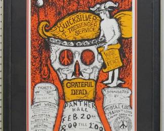 9030 - GREATFUL DEAD POSTER 22 X 27.5