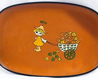 631 - Mid-Century Tray 12x18