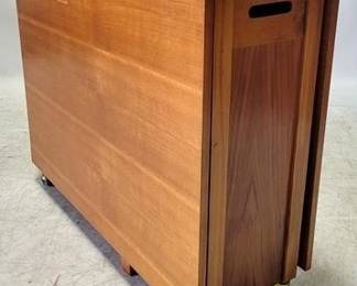 4255 - Danish Mid-Century Drop Leaf Table Roll side & drawer 29 x 62 x 34 open 29 x 34 x 11 closed
4275 - John Spanish "Great Power" Original Charcoal 12 x 14