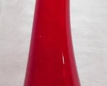 592 - Tall Red Decorative Vase