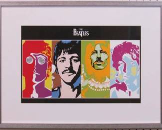 9039 - BEATLES GICLEE BY RICHARD AVEDON 24 X 18