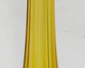 1190 - Amber Swung Glass Vase 16.5"