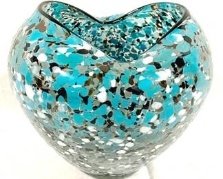 9546 - Art Glass Vase - 10" x 10"