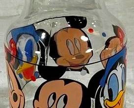 9340 - Glass Disney Juice Pitcher 9"