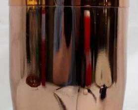 583 - Copper Tone Cocktail Shaker