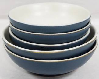 630 - 5 Denby Mid Century Bowls