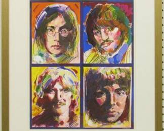 9005 - BEATLES GICLEE BY PETER MAX 21.5 X 25