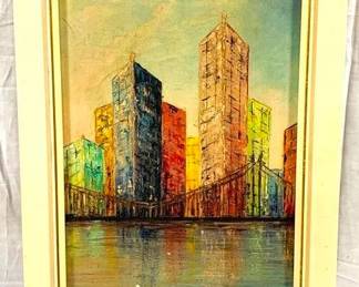 9666 - G Sauls Oil on Canvas - 16" x 22"