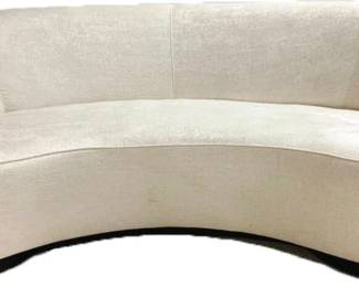 3394 - Curved Back Sofa 32 x 90 x 42