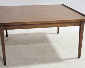 6009 - Walnut Square Lip Edge Coffee Table 16 x 32 x 31