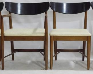 303 - Set of 4 Mid-Century Dining Chairs 31x23x19