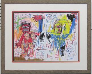 9044 - UNTITLED GICLEE BY J.M. BASQUAIT 27 X 22