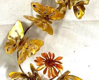 4023 - Metal Butterfly Wall Hanging - 20" x 14"
