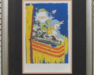 9021 - IMMACULATE CONCEPTION PRINT BY SALVADOR DALI 16.5 X 20.5