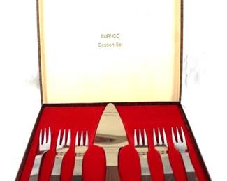 7024 - Burnco Dessert Set in box